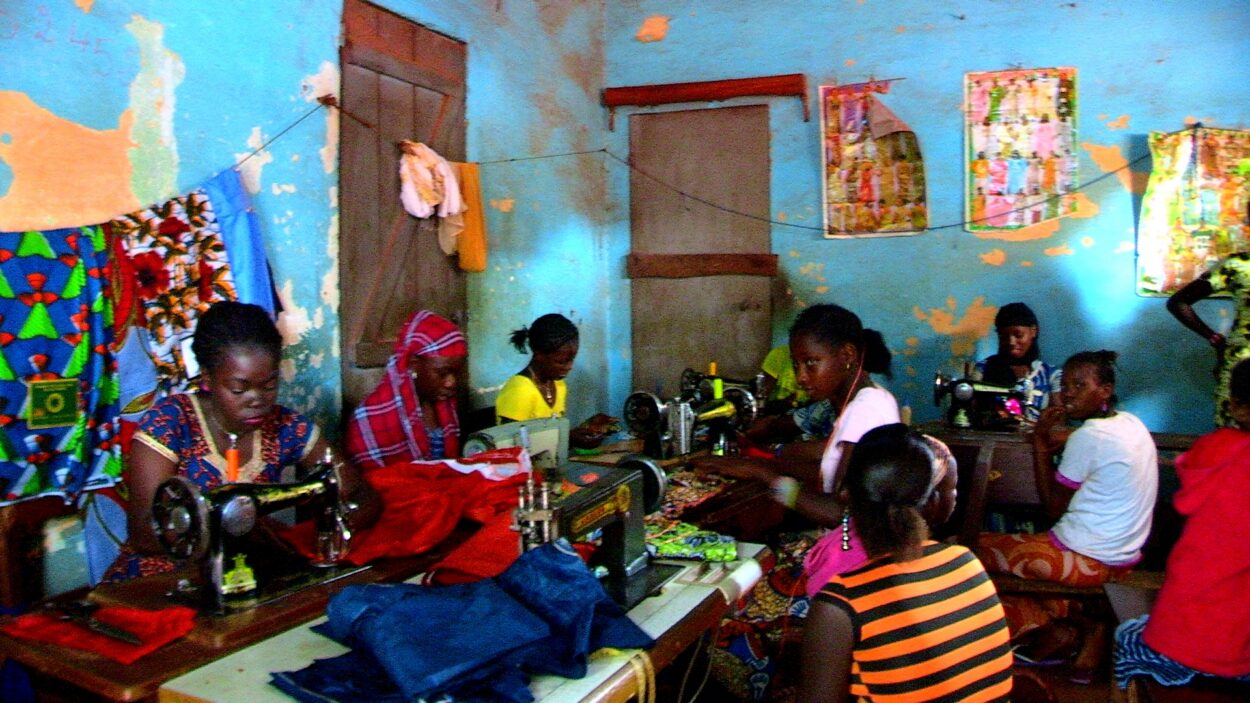 commande impayée artisan Togo - atelier couture femmes Afrique Ouest