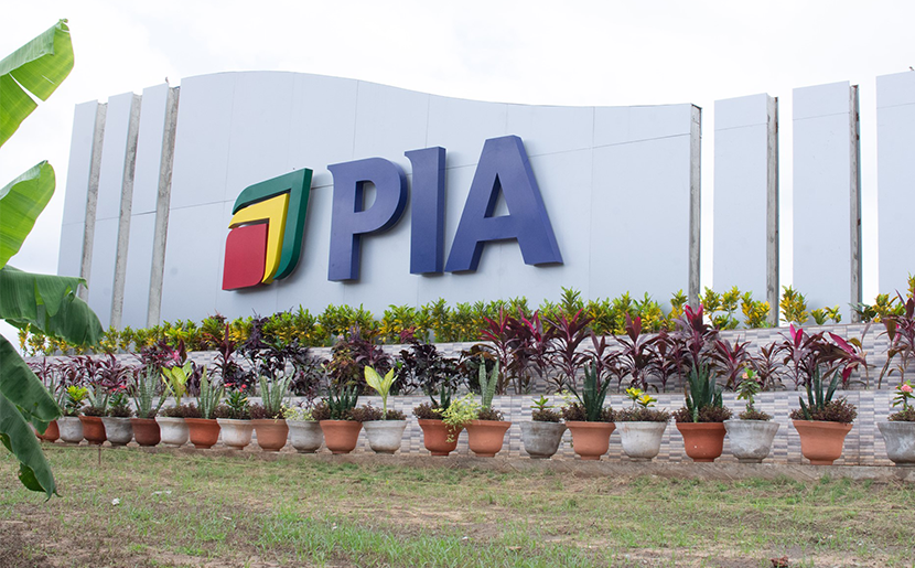 Zone franche Togo - entrée Plateforme Industrielle Adetikope PIA