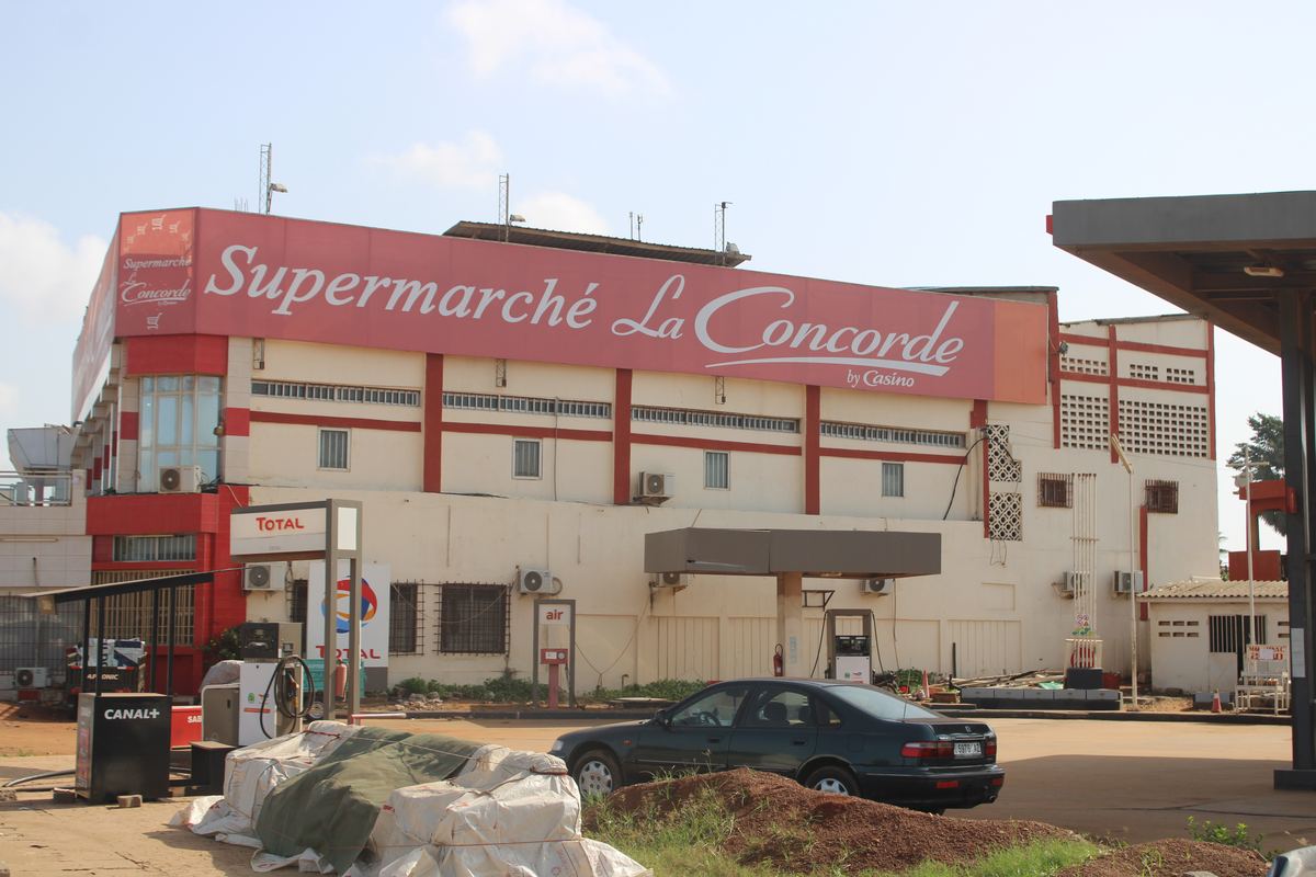 catégorie professionnelle - supermarché La Concorde à Lomé, commerce formel togolais