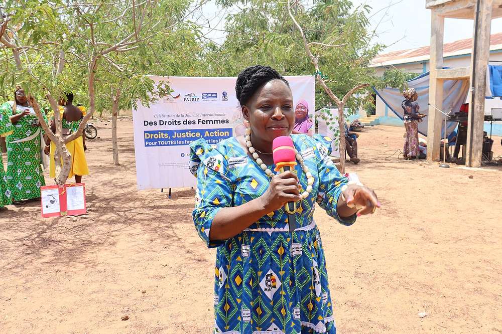 association au Togo : evenement communautaire des droits des femmes a Binah