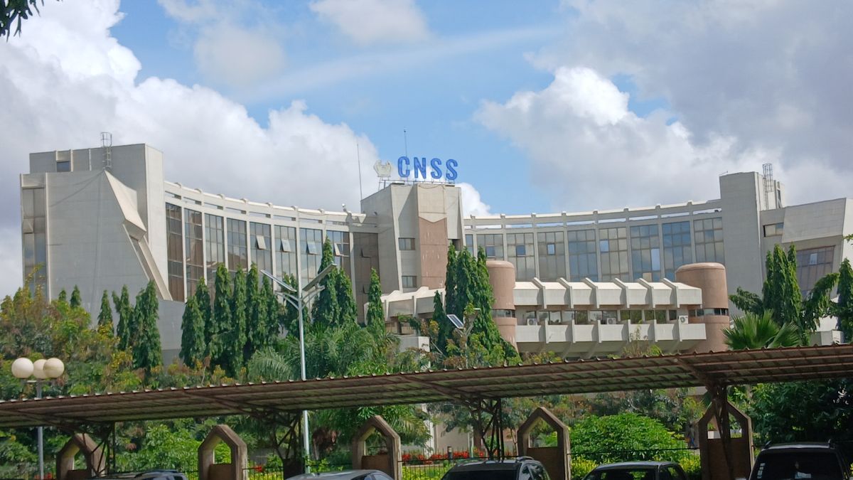 Pension de retraite CNSS : façade de la direction de la Caisse nationale de sécurité sociale à Lomé